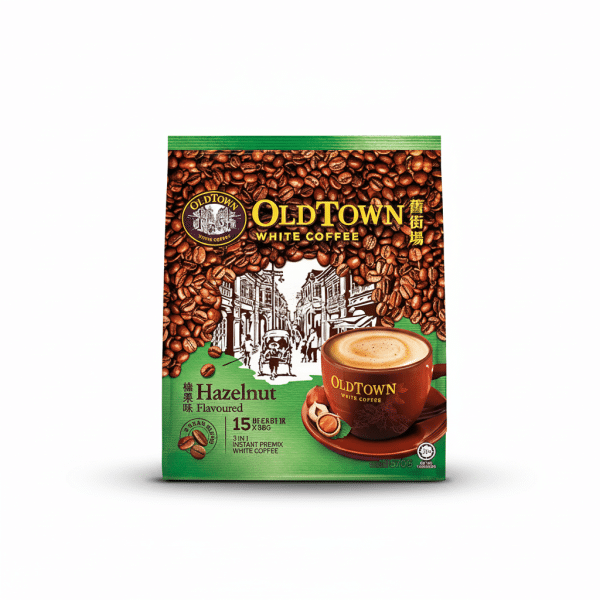 OldTown White Coffee Hazelnut Flavoured 3 In 1 Instant Premix White Coffee 570G