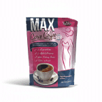 MAX Curve Coffee Instant Coffee Mix Powder L-Carnitine L-Glutathione White Kidney Bean Cadus Extract 150g