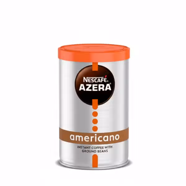 Nescafe Azera Americano Instant Coffee With Ground Beans 90gm