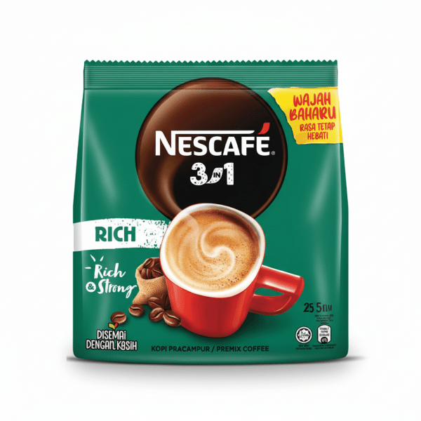 Nescafe 3in1 Rich & Strong Premix Coffee 450G