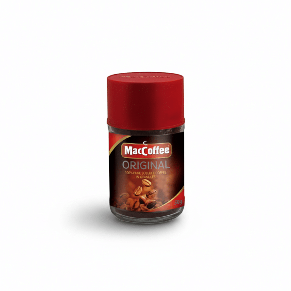 MacCoffee Original 50gm 100% Pure Soluble Coffee In Granules