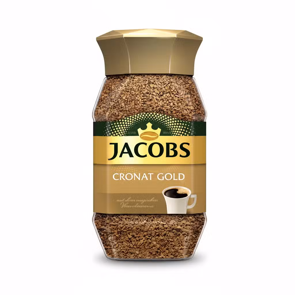 Jacobs Cronat Gold Instant Coffee Granules 200gm