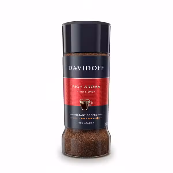 Davidoff Rich Aroma Instant Coffee 100g 100% Arabica