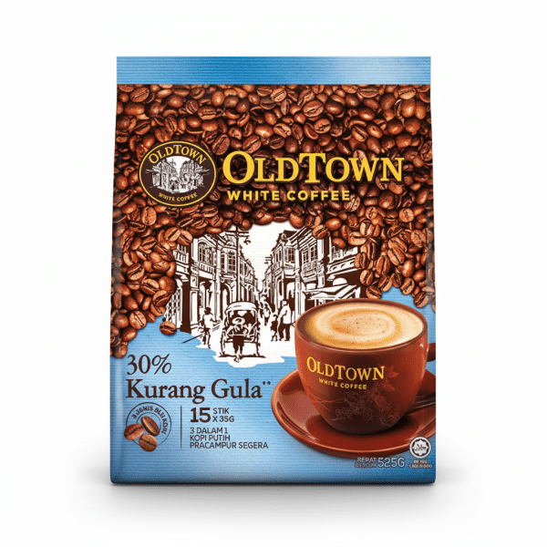 OldTown White Coffee 30% Less Sugar 15 Sticks 525g