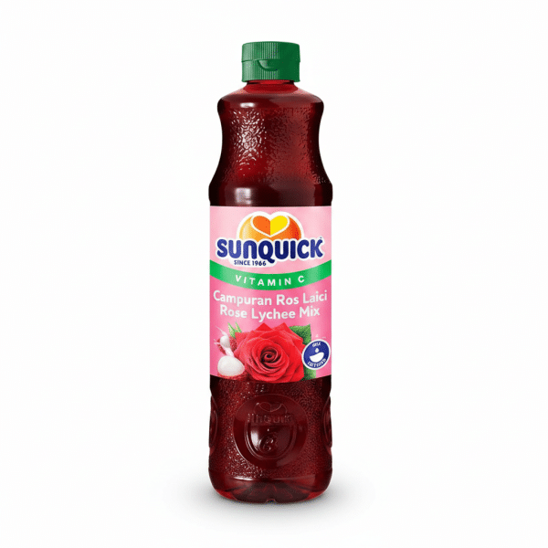 Sunquick Rose Lychee Mix Concentrate Vitamin C 700ml