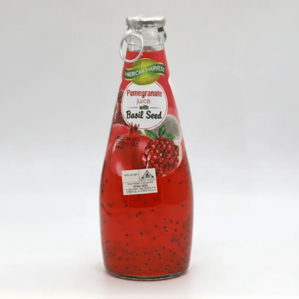 American Harvest Pomegranate Juice with Basil Seed 290 ml