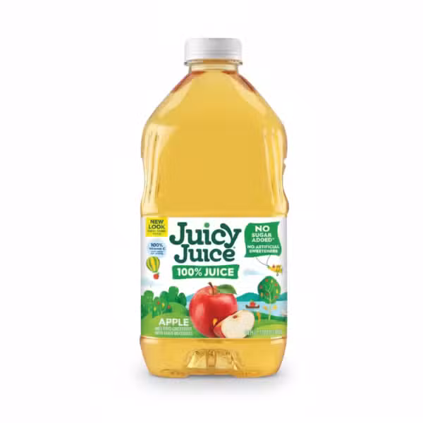Juicy Juice 100% Apple Juice From Concentrate 1.89 Liter No Sugar Added