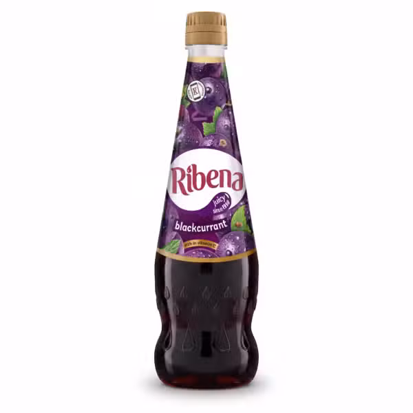 Ribena Blackcurrant Drink Juicy since 1938 Rich in Vitamin C 850ml