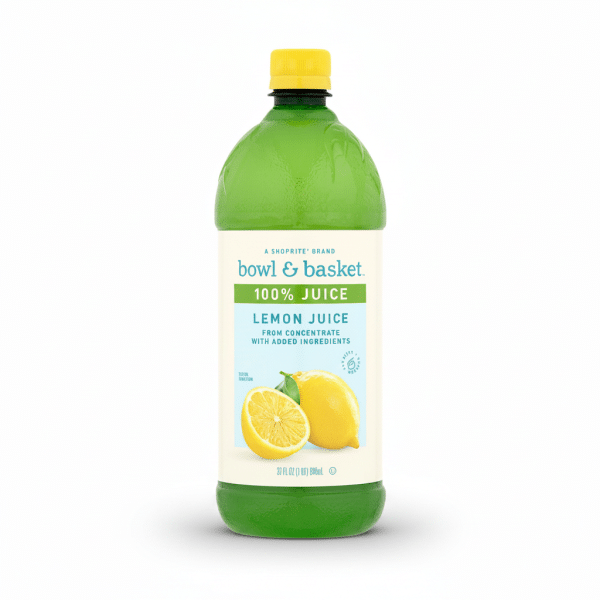 Bowl & Basket Lemon Juice 100% Juice From Concentrate 946ml