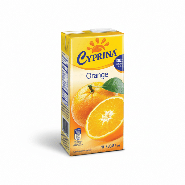 Cyprina Orange 100% Natural Juice 1L