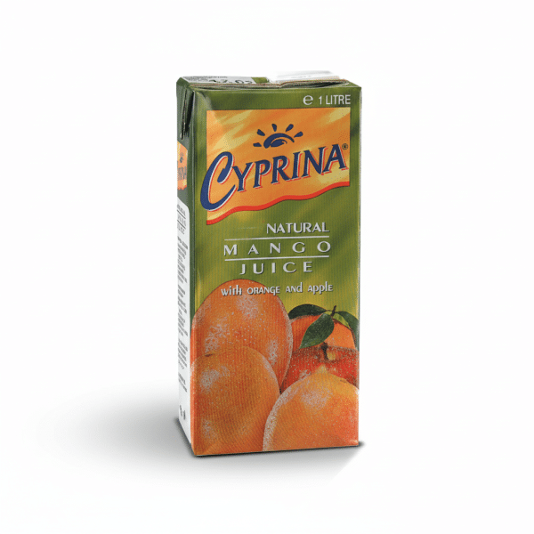 Cyprina Natural Mango Juice with Orange Apple 1 litre