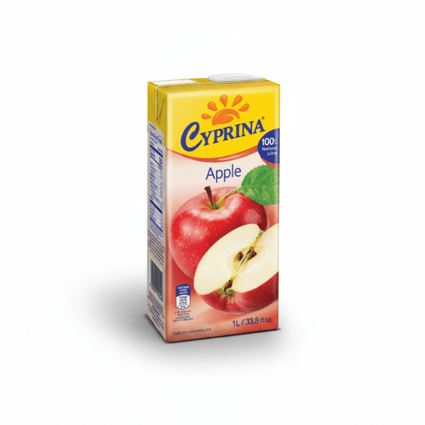 Cyprina Apple 100% Natural Juice 1L
