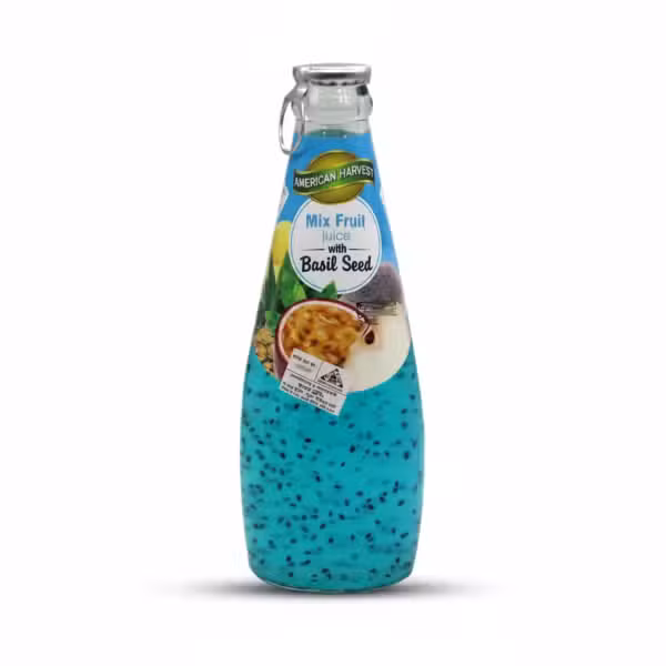 American Harvest Mix Fruit Juice with Basil Seed 290ml