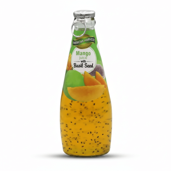 American Harvest Mango Juice with Basil Seed 290ml