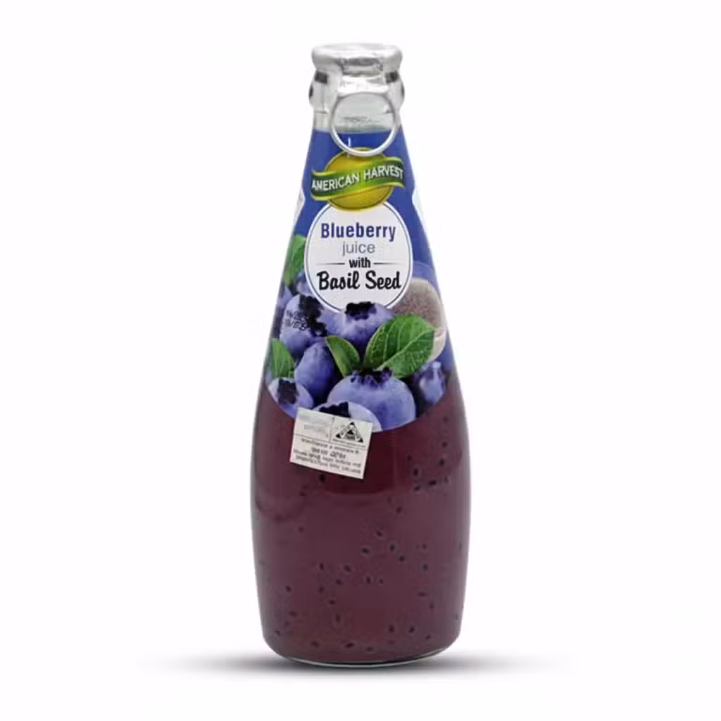 American Harvest Blueberry Juice with Basil Seed 290ml