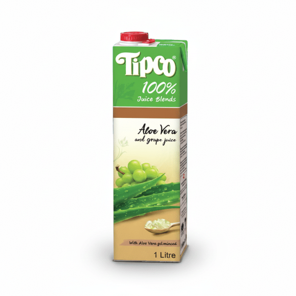 Tipco Aloe Vera Grape Juice 100% Juice Blends 1 Litre