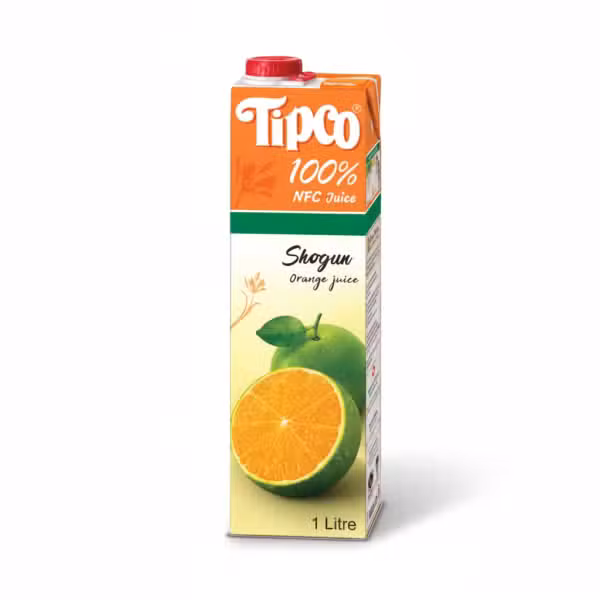 Tipco 100% Orange NFC Juice 1 Litre