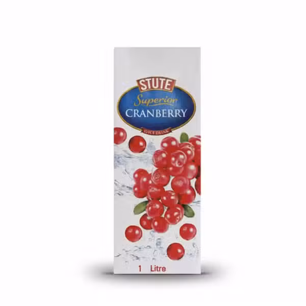 STUTE Cranberry Juice Drink 1 Litre