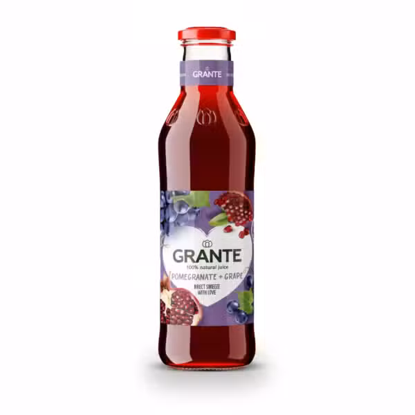Grante Pomegranate Grape 100% Natural Juice 750ml