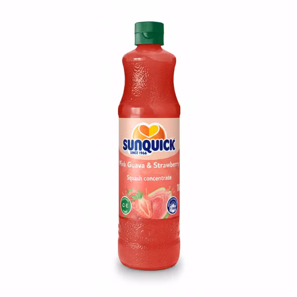 Sunquick Pink Guava Strawberry Squash Concentrate 700ml