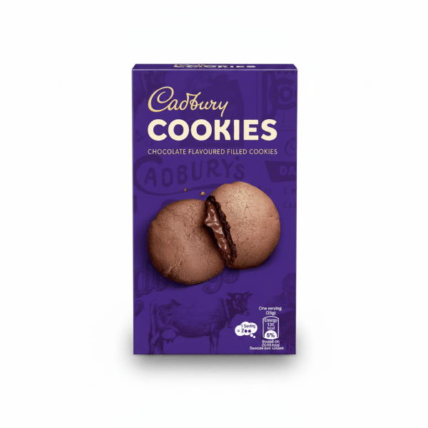 Cadbury Cookies Chocolate Flavoured Filled Cookies 150g