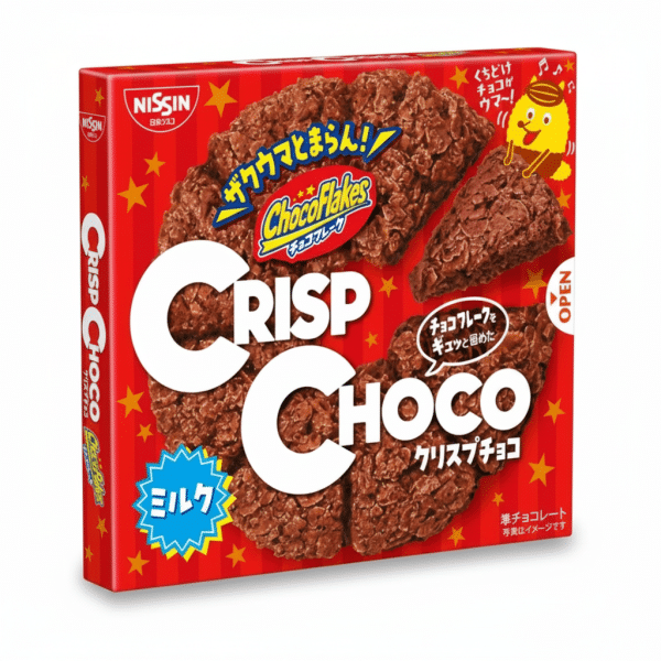 Nissin Crisp Chocolate Choco Flakes Milk Crispy Chocolate Cereal