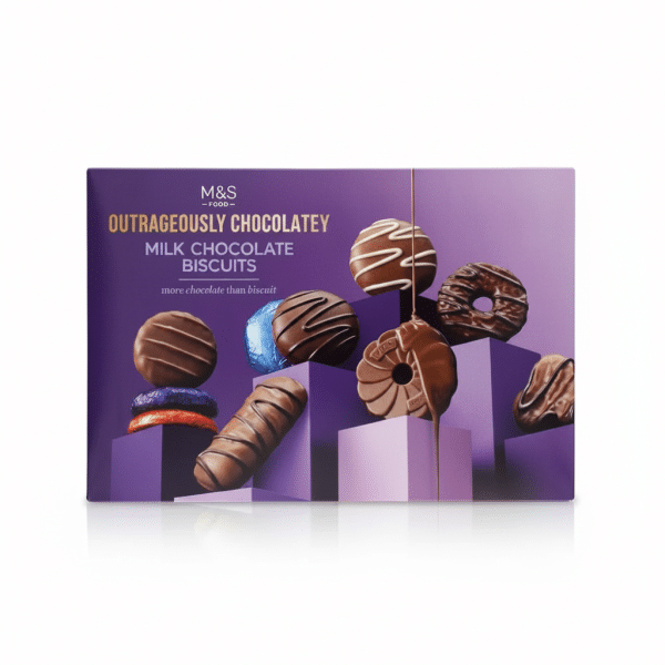 M&S Outrageously Chocolatey Milk Chocolate Biscuits 450gm