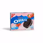 Nabisco Oreo Strawberry Cream Sandwich Cookies 120gm