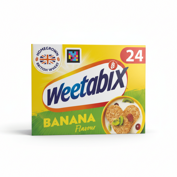 Weetabix Banana Flavor 24 Heart Shaped Biscuits