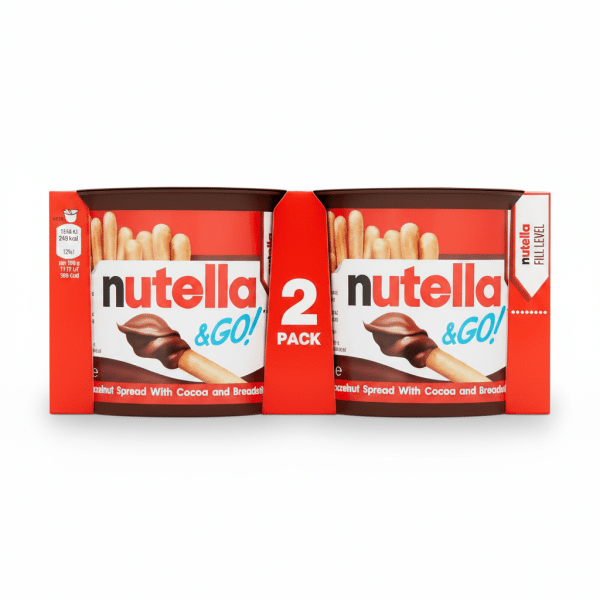 Nutella GO Hazelnut Chocolate Spread with Breadsticks Multipack 96g