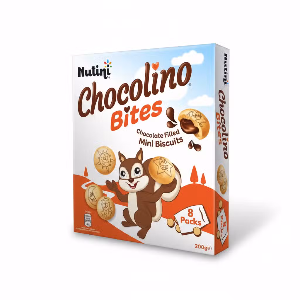 Nutini Chocolino Bites Chocolate Filled Mini Biscuits 200g