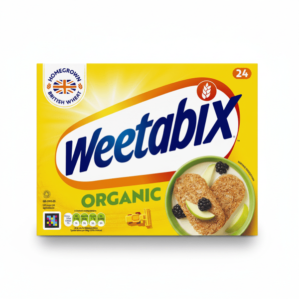 Weetabix Organic Whole Wheat Cereal 24 Biscuits