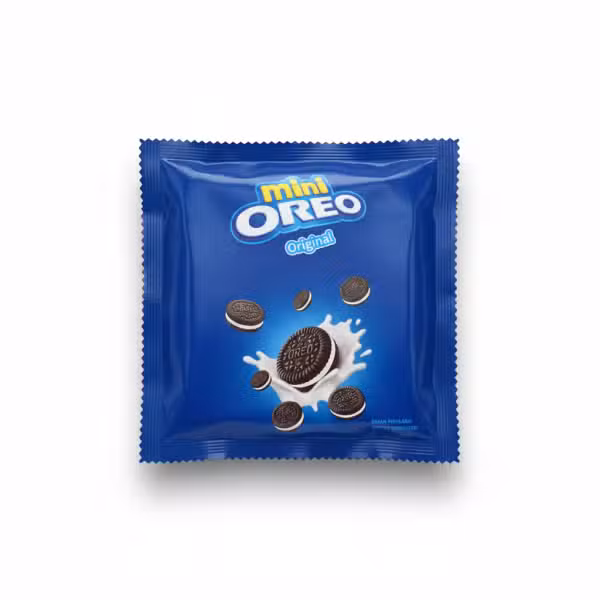 Oreo Mini Original Sandwich Cookies 204gm