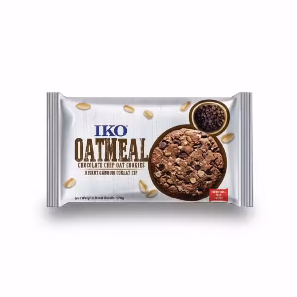 Iko Oatmeal Chocolate Chip Oat Cookies 178gm