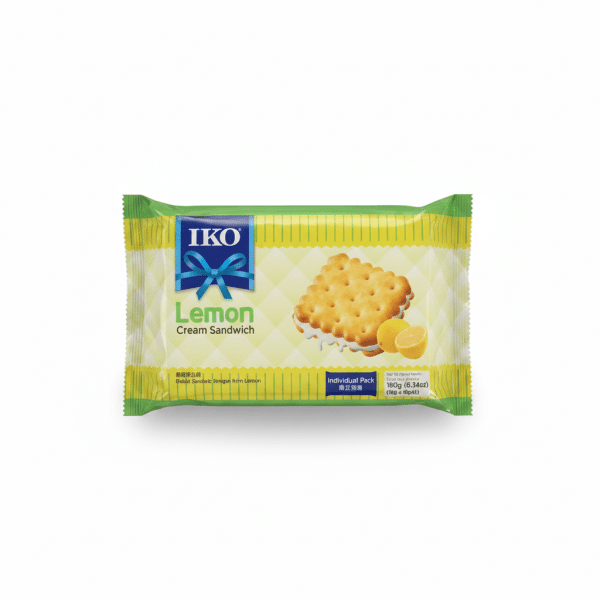 IKO Lemon Cream Sandwich Crackers 180g