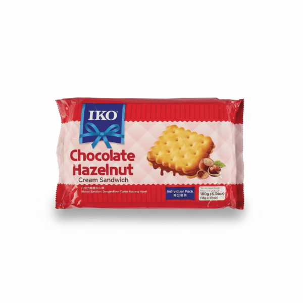 IKO Chocolate Hazelnut Cream Sandwich 180gm