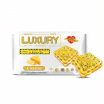 Hwa Tai Luxury Cheese Vegetable Calcium Cream Sandwich 200gm