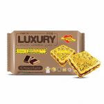 Hwa Tai Luxury Chocolate Flavored Vegetable Calcium Cream Sandwich 200gm