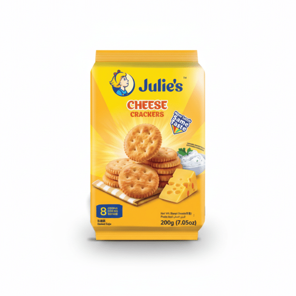 Julie's Cheese Crackers 200g Cheese Flavor