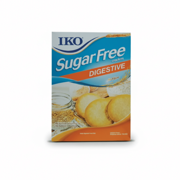 Iko Sugar Free Digestive Crackers Hi-Fibre 178gm