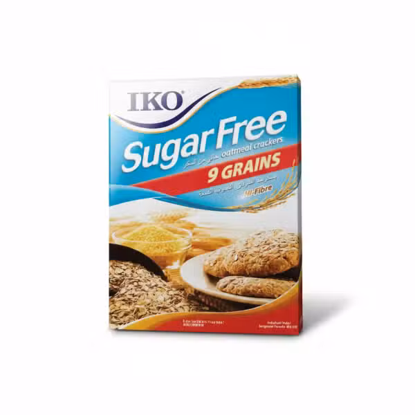 IKO Sugar Free 9 Grains Oatmeal Crackers 178gm