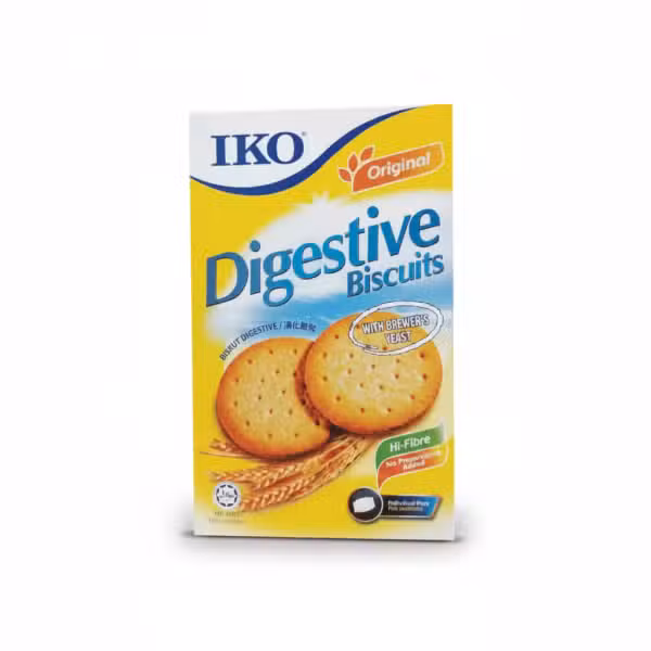 IKO Original Digestive Biscuits Hi-Fibre With Brewer's Yeast 400gm