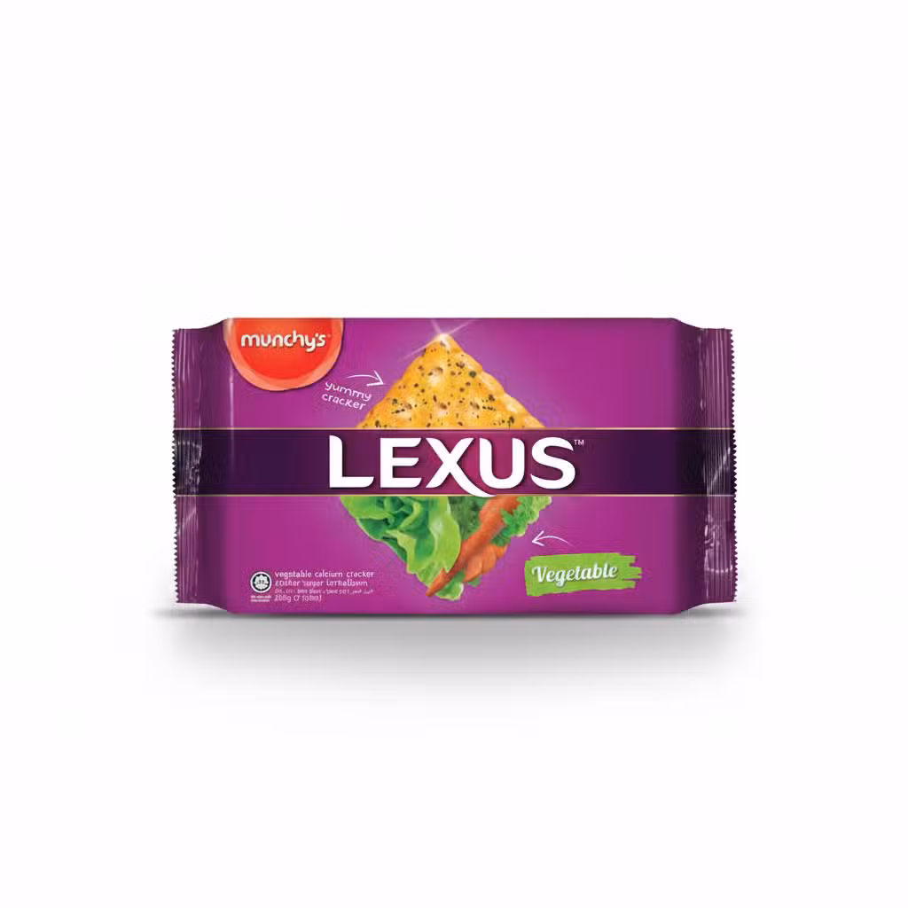 Munchy's Lexus Vegetable Calcium Crackers 200gm