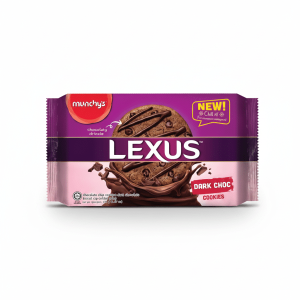Munchy's Lexus Dark Chocolate Cookies 189gm