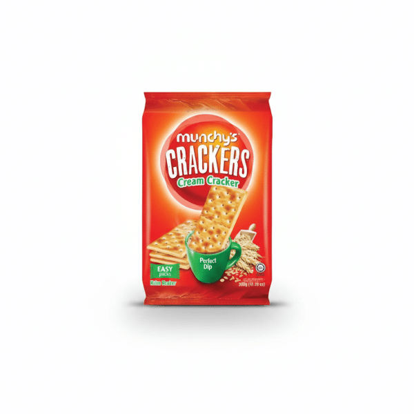 Munchy's Crackers Cream Cracker 300gm Easy Packs