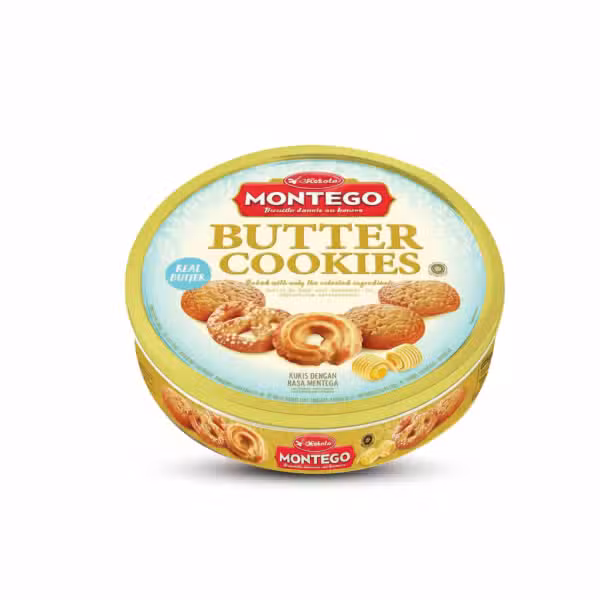 Montego Butter Cookies Real Butter 227gm