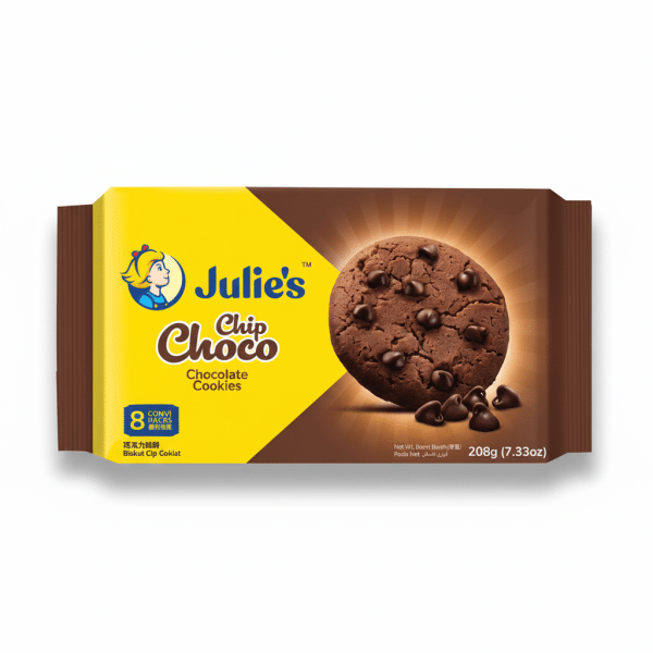 Julie's Chip Choco Chocolate Cookies 208g