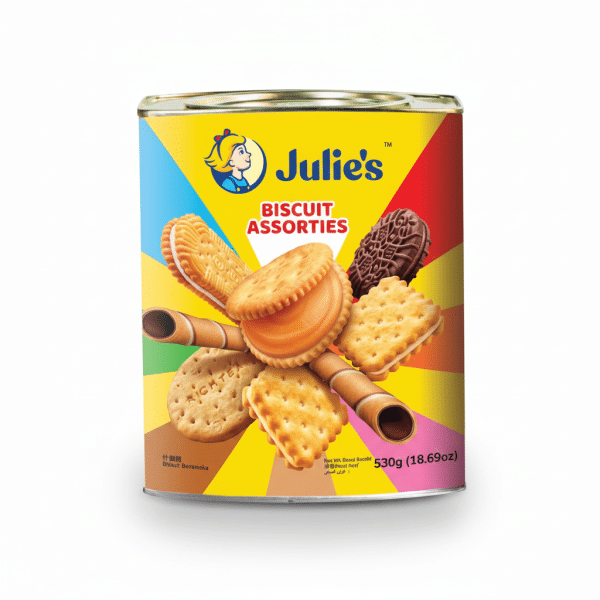 Julie's Biscuit Assorties 530g Tin