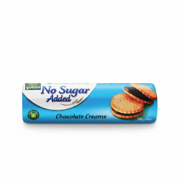 Gullon No Sugar Added Chocolate Creams High Fibre 250g