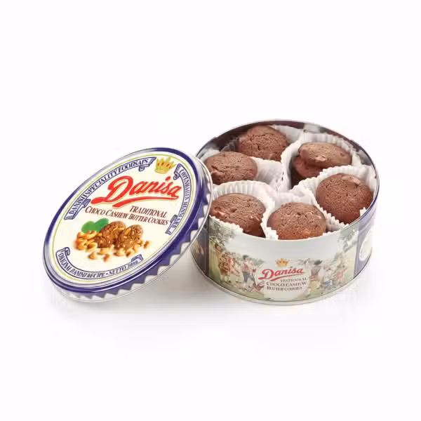 Danisa Traditional Choco Cashew Butter Cookies 200G